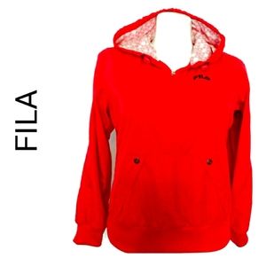 Fila Sport Windbreaker Hoodie Jacket Size Large